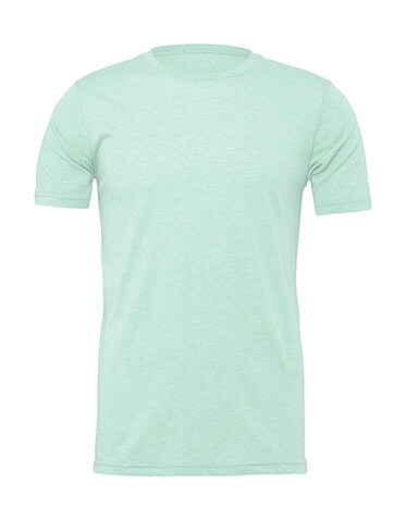 Bella Unisex Heather CVC Short Sleeve Tee, Heather Prism Ice Blue, S bedrucken, Art.-Nr. 195063103