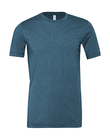 Bella Unisex Heather CVC Short Sleeve Tee, Heather Deep Teal, 2XL bedrucken, Art.-Nr. 195063327
