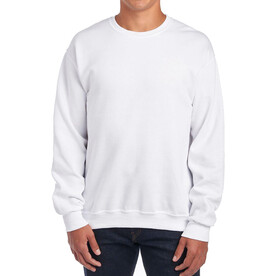 Jerzees NuBlend Sweatshirt, White, S bedrucken, Art.-Nr. 200370002