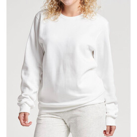 Jerzees JERZEES Eco Premium Blend Sweatshirt, White, M bedrucken, Art.-Nr. 201370003