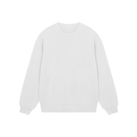 True Blanks Mens Regular Sweatshirt, Off White, XS bedrucken, Art.-Nr. 201410012