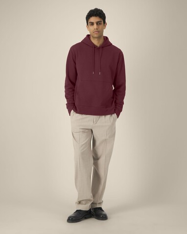 Gamechanger - Der Unisex-Hoodie aus recycelter Baumwolle - Burgundy - S bedrucken, Art.-Nr. STSU257C2441S