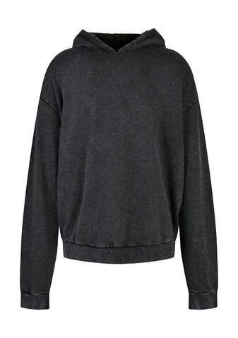Build Your Brand Acid Washed Oversized Hoody, Black, XS bedrucken, Art.-Nr. 204391010 Build Your Brand Acid Washed Oversized Hoody, Black, XS bedrucken, Art.-Nr. 204391010