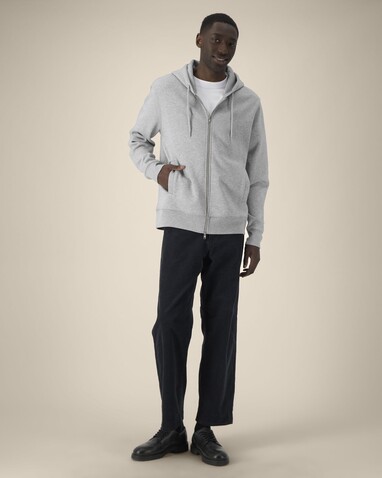 Astor - Der Unisex-Zip-Hoodie aus Baumwolle-TENCEL™ Modal - Heather Grey - 3XL bedrucken, Art.-Nr. STSU261C2503X Astor - Der Unisex-Zip-Hoodie aus Baumwolle-TENCEL™ Modal - Heather Grey - 3XL bedrucken, Art.-Nr. STSU261C2503X