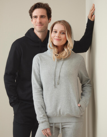 Stedman Recycled Unisex Sweat Hoodie, Black Opal, XS bedrucken, Art.-Nr. 206051022