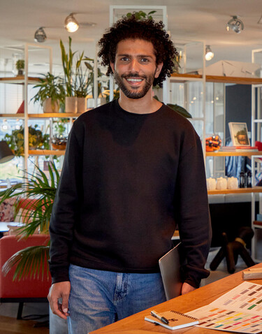 SG Originals Crew Neck Sweat Men, Snowwhite, S bedrucken, Art.-Nr. 207520011