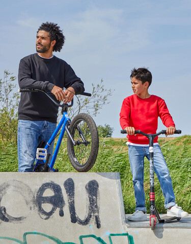 SG Originals Crew Neck Sweat Men, Snowwhite, S bedrucken, Art.-Nr. 207520011