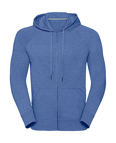 Russell Europe Men`s HD Zipped Hood Sweat, Bright Navy Marl, S bedrucken, Art.-Nr. 208002043