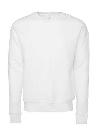 Bella Unisex Drop Shoulder Fleece, DTG White, XS bedrucken, Art.-Nr. 208060012 Bella Unisex Drop Shoulder Fleece, DTG White, XS bedrucken, Art.-Nr. 208060012