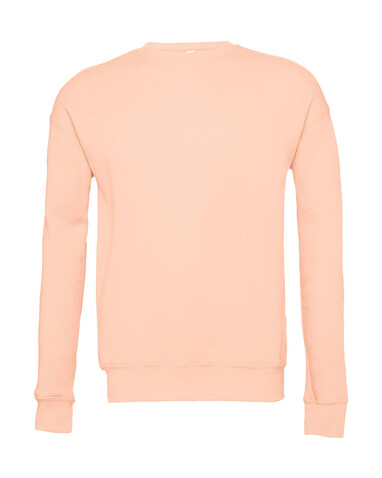 Bella Unisex Drop Shoulder Fleece, Peach, XS bedrucken, Art.-Nr. 208064282