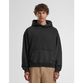 Build Your Brand Vintage Heavy Hoody, Black, S bedrucken, Art.-Nr. 208391011