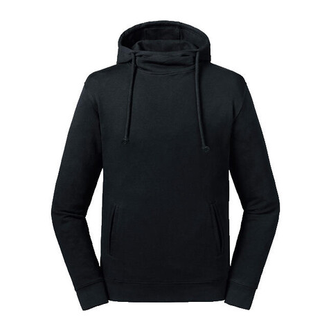 Russell Europe Pure Organic High Collar Hooded Sweat, Black, 2XL bedrucken, Art.-Nr. 209001017 Russell Europe Pure Organic High Collar Hooded Sweat, Black, 2XL bedrucken, Art.-Nr. 209001017