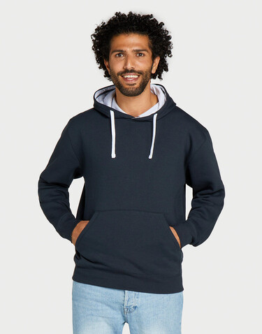 SG Originals Contrast Hooded Sweat Men, Red/Snowwhite, 4XL bedrucken, Art.-Nr. 209524527