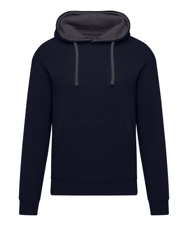 SG Originals Contrast Hooded Sweat Men, Dark Black/Grey, 5XL bedrucken, Art.-Nr. 209521528