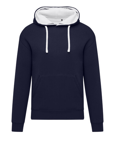 SG Originals Contrast Hooded Sweat Men, Navy/Snowwhite, M bedrucken, Art.-Nr. 209522502