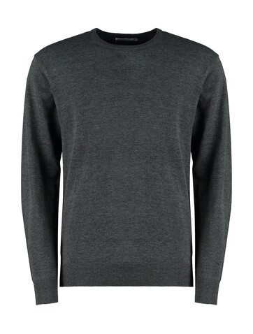 Kustom Kit Regular Fit Arundel Crew Neck Sweater, Navy, M bedrucken, Art.-Nr. 210112004