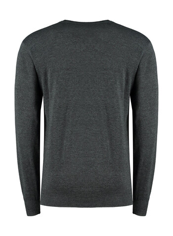 Kustom Kit Regular Fit Arundel Crew Neck Sweater, Black, L bedrucken, Art.-Nr. 210111015