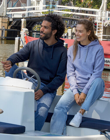 SG Originals Contrast Hooded Sweat Women, Dark Black/Grey, XS bedrucken, Art.-Nr. 210521522