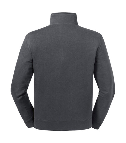 Russell Europe Authentic 1/4 Zip Sweat, French Navy, 2XL bedrucken, Art.-Nr. 211002017