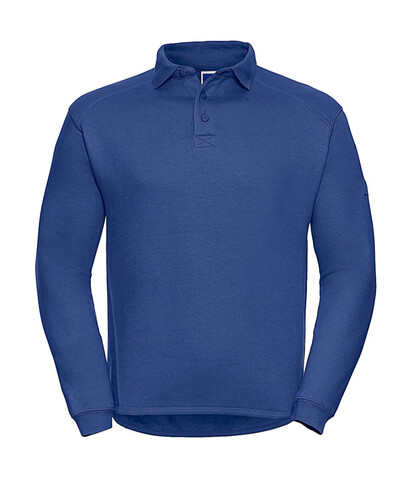 Russell Europe Heavy Duty Collar Sweatshirt, Bright Royal, XS bedrucken, Art.-Nr. 212003062