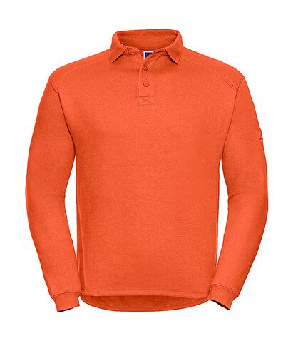 Russell Europe Heavy Duty Collar Sweatshirt, Bottle Green, 2XL bedrucken, Art.-Nr. 212005407
