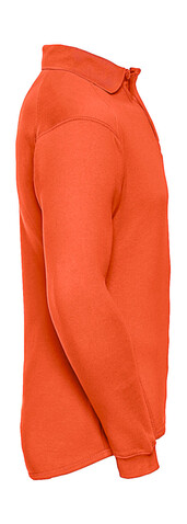 Russell Europe Heavy Duty Collar Sweatshirt, Orange, S bedrucken, Art.-Nr. 212004103