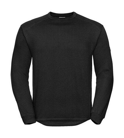 Russell Europe Workwear Set-In Sweatshirt, Black, XS bedrucken, Art.-Nr. 213001012 Russell Europe Workwear Set-In Sweatshirt, Black, XS bedrucken, Art.-Nr. 213001012