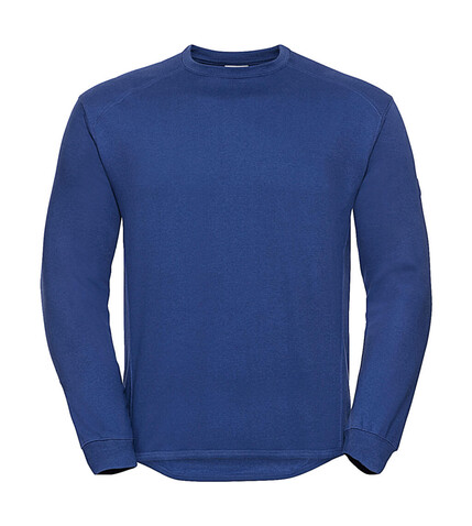 Russell Europe Workwear Set-In Sweatshirt, Bright Royal, 4XL bedrucken, Art.-Nr. 213003069