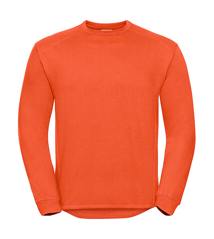 Russell Europe Workwear Set-In Sweatshirt, Orange, L bedrucken, Art.-Nr. 213004105