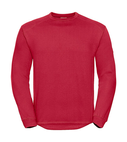 Russell Europe Workwear Set-In Sweatshirt, Bottle Green, 4XL bedrucken, Art.-Nr. 213005409