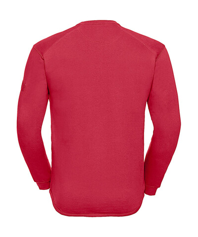 Russell Europe Workwear Set-In Sweatshirt, Orange, L bedrucken, Art.-Nr. 213004105