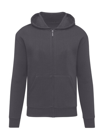 SG Originals Hooded Full Zip Kids, Grey, 128 (7-8/L) bedrucken, Art.-Nr. 214521215