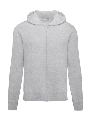 SG Originals Hooded Full Zip Kids, Light Oxford, 164 (13-14/3XL) bedrucken, Art.-Nr. 214527198