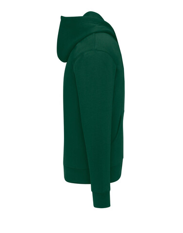 SG Originals Hooded Full Zip Kids, Bottle Green, 104 (3-4/S) bedrucken, Art.-Nr. 214525403