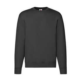 Fruit of the Loom Premium Set In Sweat, Black, S bedrucken, Art.-Nr. 215011013