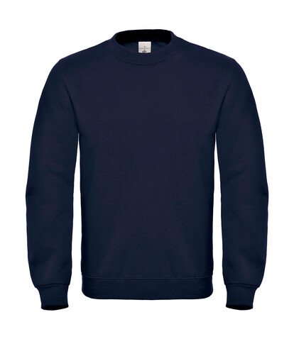 B &amp; C ID.002 Cotton Rich Sweatshirt, Navy, 4XL bedrucken, Art.-Nr. 215422009