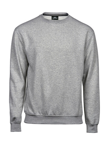 Tee Jays Heavy Sweat, Heather Grey, 2XL bedrucken, Art.-Nr. 215541236
