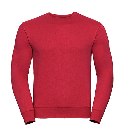 Russell Europe The Authentic Sweat, Classic Red, XL bedrucken, Art.-Nr. 216004016