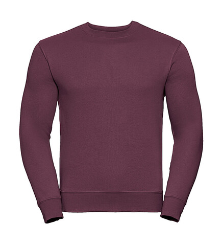 Russell Europe The Authentic Sweat, Burgundy, S bedrucken, Art.-Nr. 216004483