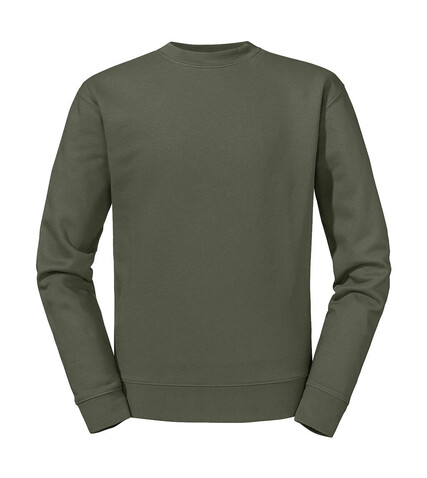 Russell Europe The Authentic Sweat, Olive, XL bedrucken, Art.-Nr. 216005306