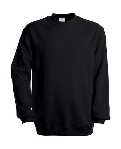 B &amp; C Set In Sweatshirt, Black, 3XL bedrucken, Art.-Nr. 216421018