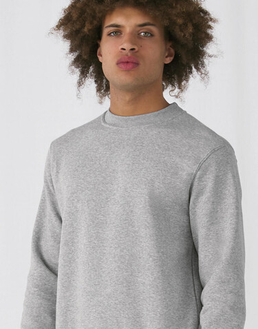 B &amp; C Set In Sweatshirt, Steel Grey, L bedrucken, Art.-Nr. 216421115