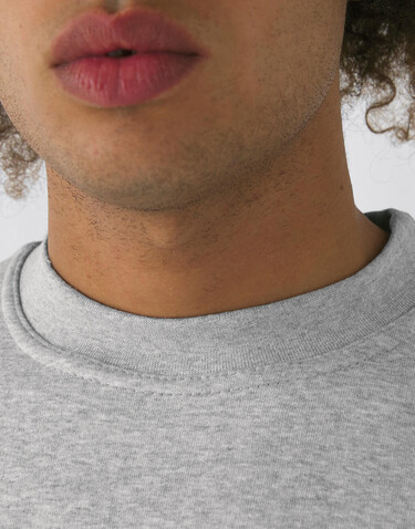 B &amp; C Set In Sweatshirt, Heather Grey, S bedrucken, Art.-Nr. 216421233