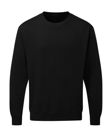 SG Crew Neck Sweatshirt Men, Dark Black, 4XL bedrucken, Art.-Nr. 216521049
