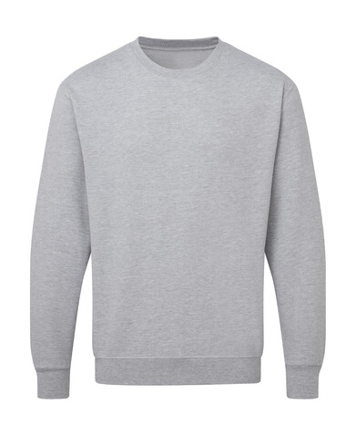 SG Crew Neck Sweatshirt Men, Light Oxford, 5XL bedrucken, Art.-Nr. 216527190
