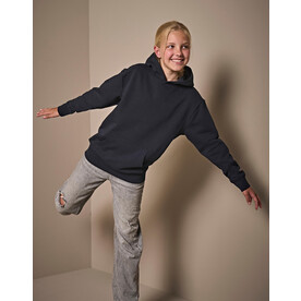 Tee Jays Junior Power Hoodie, Black, 4/6 (110-120cm) bedrucken, Art.-Nr. 216541013