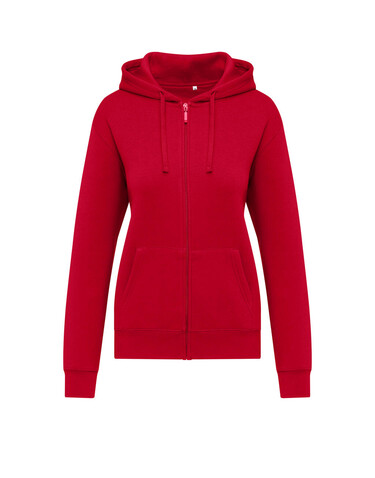 SG Originals Hooded Full Zip Women, Red, 2XL bedrucken, Art.-Nr. 217524007