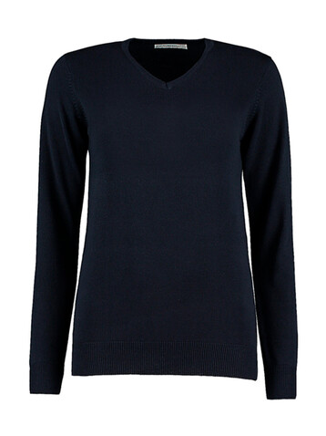 Kustom Kit Women`s Classic Fit Arundel Sweater, Navy, XL bedrucken, Art.-Nr. 219112006