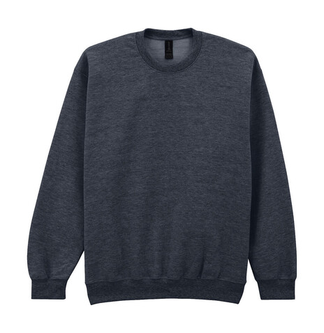 Gildan Softstyle Midweight Fleece Adult Crewneck, Dark Heather, 2XL bedrucken, Art.-Nr. 220091266