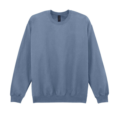 Gildan Softstyle Midweight Fleece Adult Crewneck, Stone Blue, 2XL bedrucken, Art.-Nr. 220093366